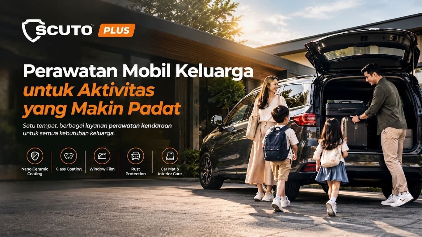 Perawatan Mobil Keluarga untuk Aktivitas yang Makin Padat