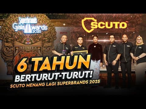 SCUTO GAK ADA LAWAN!! 6X DAPAT SUPERBRANDS AWARD BERTURUT-TURUT (2020-2025) || GALA SUPERBRANDS 2025