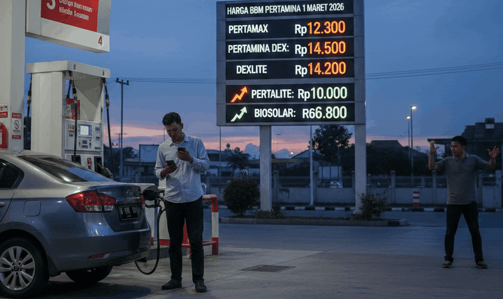 Daftar Harga BBM Pertamina 1 Maret 2026